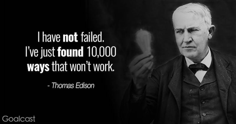 Emotional Sense - Creating positive change - Thomas Edison's Quote